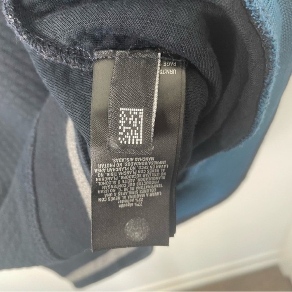 Ted Baker Quarter Zip Sindey Pullover Navy‎ Blue Size Large - Picture 6 of 7